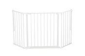 Akcesoria dla niemowląt - BabyDan Flex M sikkerhedsgitter hvid 90-146 cm - 500973