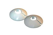 Złącza - Gottfred Petersen Plastic pipe rosette 15mm - White - 01 5223 115