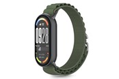 Smartwatch - akcesoria - Tech-Protect Nylon Pro Strap for Xiaomi Smart Band 8 / 9 / 10 / NFC - Green - 5906302331437