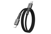 Kabel USB - Tech-Protect Ultraboost DNA MagTwist USB-C PD Cable 100W / 5A 100 cm - Gray - 5906302331864