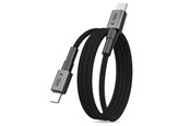 Kabel USB - Tech-Protect Ultraboost DNA MagTwist USB-C PD Cable 100W / 5A 200 cm - Gray - 5906302331871