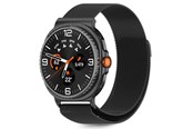 Smartwatch - akcesoria - Tech-Protect MilaneseBand for Samsung Galaxy Watch 40/44/46 mm - Black - 5906302331888