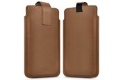 Telefon - Pokrowiec i etui - Tech-Protect SM65 case for 6.0-6.9" smartphones - brown - 5906302332007