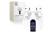 Słuchawki, zestaw słuchawkowy - Tech-Protect UltraBoost TWS Core G2 Headphones - White - 5906302332298