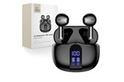 Sluchawki, zestaw sluchawkowy - Tech-Protect UltraBoost TWS Core G2 Headphones - Black - 5906302332304