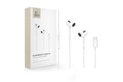 Słuchawki, zestaw słuchawkowy - Tech-Protect Ultraboost Core G2 USB-C Headphones - White - 5906302332311