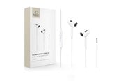 Słuchawki, zestaw słuchawkowy - Tech-Protect Ultraboost Core G2 Mini Jack Headphones - White - 5906302332335