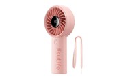 Powerbank - Jisulife Handheld Fan Life4 3600mAh Portable USB Fan - Pink Powerbank - Różowy - 3600 mAh - 6975061536758