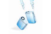 Powerbank - Jisulife Neck Fan 5 4500mAh Mini Fan with Lanyard - Blue Powerbank - Niebieski - 4500 mAh - 6975061537526