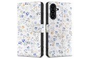 Telefon - Pokrowiec i etui - Tech-Protect Wallet Case for Samsung Galaxy A26 5G / A17 4G / 5G - Daisies with Leaves - 5906302332458