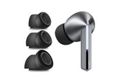 Telefon - Inne akcesoria - Tech-Protect Ear Tips for Samsung Galaxy Buds 3 Pro in sizes S / M / L - black (3 pcs) - 5906302332915