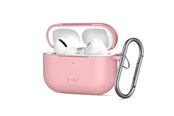 Telefon - Pokrowiec i etui - Tech-Protect Silicone Hook Case for AirPods Pro - Pink - 5906302333127
