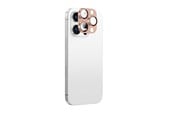Telefon - szklo ochronne - AmazingThing Aviation-Grade Alloy Tempered Glass Lens for iPhone 16 Pro / 16 Pro Max Camera Lens - Rose Gold - IP16CAMPGGLA