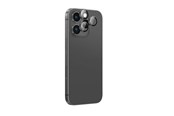 Telefon - szklo ochronne - AmazingThing AR Aluminum 3 Lens Glass with Camera Lens Frame for iPhone 16 Pro / 16 Pro Max - Black - IP16CAM3BKGLA
