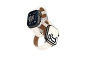 Smartwatch - akcesoria - AmazingThing Class Band Leather Strap for Apple Watch 45 / 46 / 49 mm - Light Beige - TGL49WH