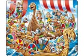 Puzzle - Larsen Puzzles Puzzle Vikings - 30 pieces Maxi (36.5x28.5 cm) Podłoga - US41