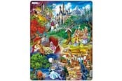 Puzzle - Larsen Puzzles Puzzle Grimm's Fairy Tales - 33 pieces Maxi (36.5x28.5 cm) Podłoga - US24