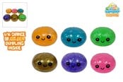 Male prezenty dla dzieci - Trend Toys Kawaii Glitter Slime Dumplings 1pcs 8.5cm. In Steam basket - 201088