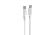 Kabel USB - Hune Tallo USB Type C to Lightning 1m (3A/9V) MFi Certified - Snow White - AT-ACC-CA-396