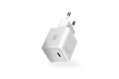 Telefon - Adapter i Ladowarka - Hune Hurón C20 Mini 20W USB-C Charger - Snow White - AT-ACC-WA-150