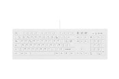 Klawiatura - Cherry Contour Active Key MedicalKey ClassicClean AK-C8100 - keyboard - medical hygienic design full size - AZERTY - French - white Input Device - Klawiatury - Francja - Biały - AK-C8100F-U1-W/FR