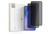 Telefon - szkło ochronne - Tech-Protect Glass Spy+ 2-pack Privacy Glass for Samsung Galaxy S25 FE - 5906302332786