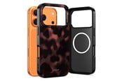 Telefon - Pokrowiec i etui - Tech-Protect Lamano MagSafe Case for iPhone 17 Pro - Black & Red - 5906302333363