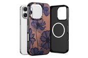Telefon - Pokrowiec i etui - Tech-Protect Lamano MagSafe Case for iPhone 16 Pro Max - Brown and Purple - 5906302333677