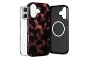 Telefon - Pokrowiec i etui - Tech-Protect Lamano MagSafe Case for iPhone 16 - Black & Red - 5906302333684