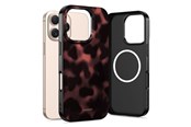 Telefon - Pokrowiec i etui - Tech-Protect Lamano MagSafe Case for iPhone 16 Pro - Black & Red - 5906302333691