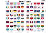 Puzzle - Larsen Puzzles Puzzle Flag-Puzzle - 80 pieces Maxi (36.5x28.5 cm) Podłoga - L2