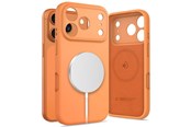 Telefon - Pokrowiec i etui - Tech-Protect Silicone MagSafe Case for iPhone 17 Pro - Orange - 5906302333868