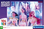 Puzzle - Clementoni K-Pop Demon Hunters 104 brikker - 21762