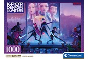 Puzzle - Clementoni K-Pop Demon Hunters - Compact 1000 brikker - 37121