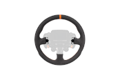 Akcesoria dla graczy - Simagic ZS-330RR Rounded Steering Wheel Rim 330mm - SMG-RIM-ZS-330RR-S