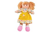 Lalka, mis i akcesoria - Bigjigs Fabric Doll Daisy - 28cm - BJD002
