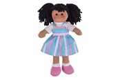 Lalka, mis i akcesoria - Bigjigs Fabric Doll Kira - 28cm - BJD046