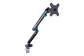Uchwyty ścienne, uchwyty AV i meble AV - DIGITUS mounting kit - for curved / flat panel - single design 10 kg - black - Max 10 kg - recommended for 35 " - DA-90469