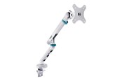 Uchwyty ścienne, uchwyty AV i meble AV - DIGITUS mounting kit - for curved / flat panel - single design 10 kg - white - Max 10 kg - recommended for 35 " - DA-90470