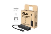 Adapter Sieciowy  (karta sieciowa, serwer druku, itp.) - Club 3D CAC-2531 USB‑C to RJ45 10G Ethernet Adapter M/F - CAC-2531