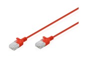 Kabel sieciowy - DIGITUS patch cable - red - Czerwony - DK-1618-030S-R