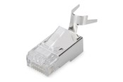 Kabel sieciowy - DIGITUS network connector - clear - Przejrzyste - AK-219604-100