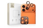Telefon - szkło ochronne - Tech-Protect  Camring Fit+ Camera Cover for iPhone 14 Pro / Max / 15 Pro / Max / 16 Pro / Max / 17 Pro / Max - Orange - 5906302334056