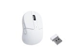Myszka - Keychron M4 8K Wireless - Myszka do gier - Optyczny - 5 - Biały - M4-A24