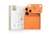 Telefon - Pokrowiec i etui - Tech-Protect Camalloy Fit+ Camera Cover for iPhone 17 Pro - Orange - 5906302334537