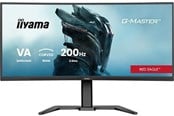 Monitor - 34" iiyama G-MASTER Red Eagle GCB3484WQSU-B2 - LED monitor - curved - 34" - HDR - GCB3484WQSU-B2