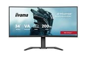 Monitor - 34" iiyama G-MASTER Red Eagle GCB3484WQSU-B2 - LED monitor - curved - 34" - HDR - GCB3484WQSU-B2