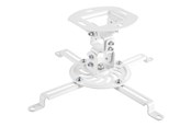 Akcesoria do projektorów i uchwyty - Deltaco mounting kit - for projector - up to 13.5 kg 54 - 320 150 mm - matt white - ARM-405-B