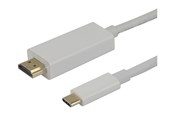 Kabel wyswietlacza - Deltaco adapter cable - 2 m - USBC-HDMI-1020A