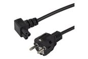 Kabel zasilający (wewnętrzny) - Deltaco - power cable - power CEE 7/7 to IEC 60320 C5 - 5 m - DEL-121-5